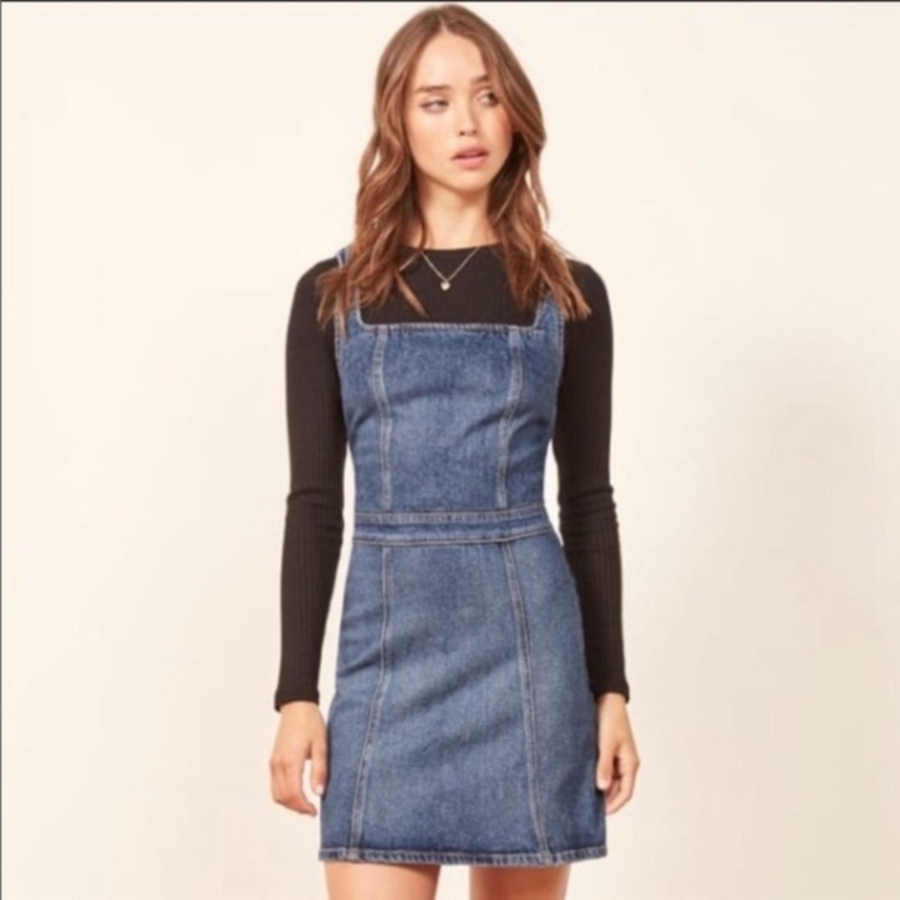 Reformation Parker Denim Dress